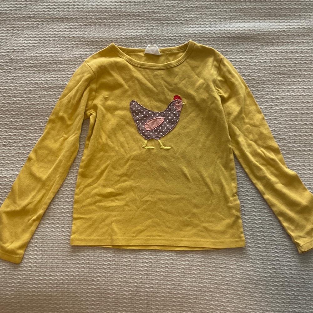 Mini boden chicken shirt